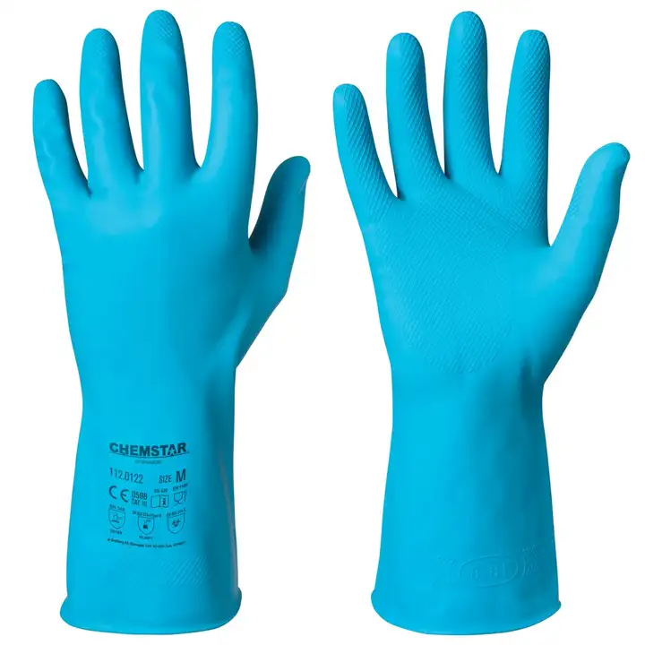 GRANBERG 0122: Latex Grip Gloves for Food & Chemical Use