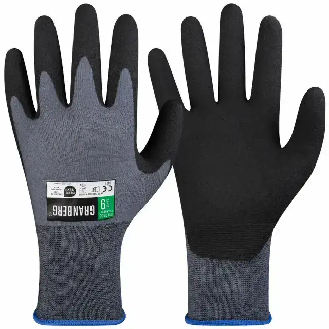 GRANBERG 0400: PVC-Coated Assembly Gloves, Heat Resistant