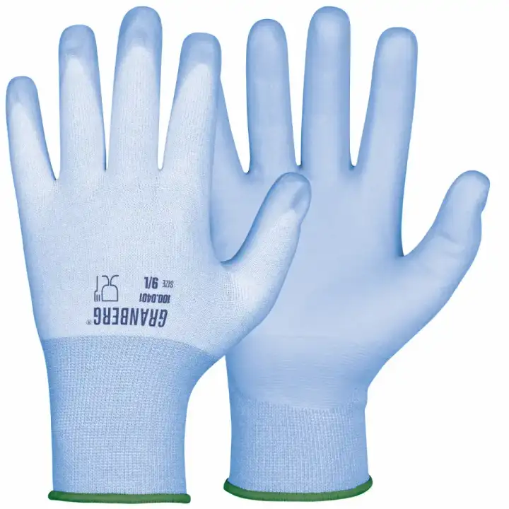 GRANBERG 0401: EU food contact approved (EN 1186) PU/Nitrile Assembly Gloves