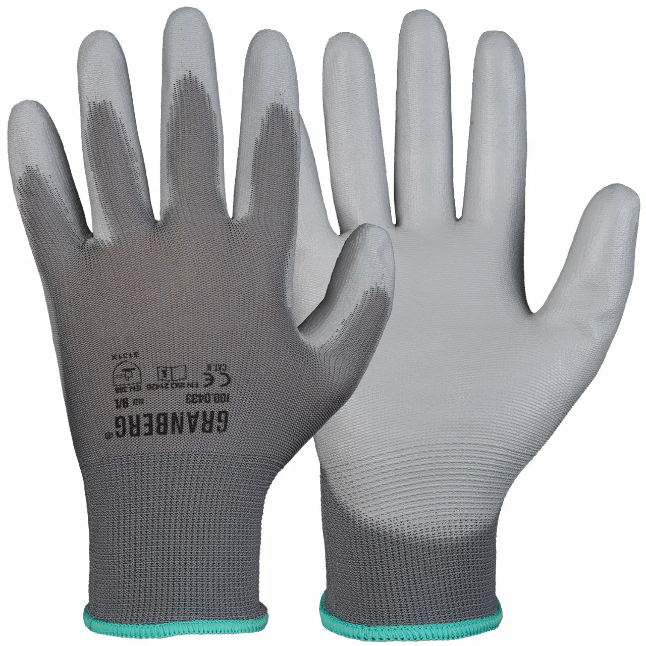 GRANBERG 0433: Ultra-Thin PU Precision Assembly Gloves