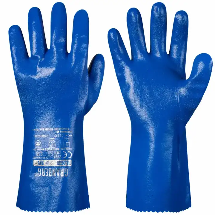 GRANBERG 0630: Nitrile Chemical-Resistant Gloves, 30 cm
