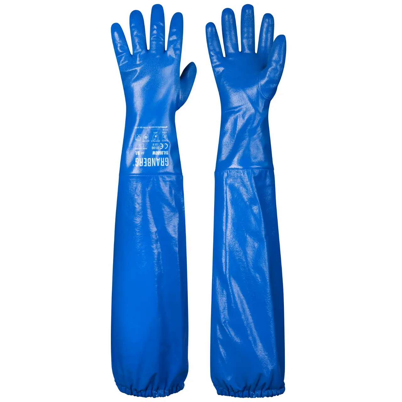 GRANBERG 0660W: Winter-Lined 68 cm Chemical Gloves