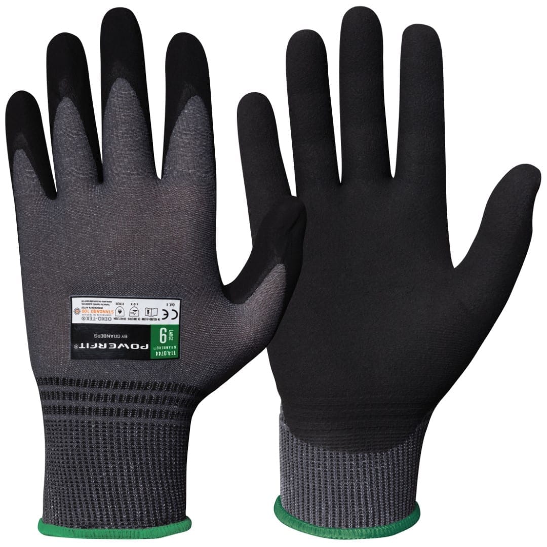 GRANBERG 0744: Touchscreen Nitrile Foam Assembly Gloves