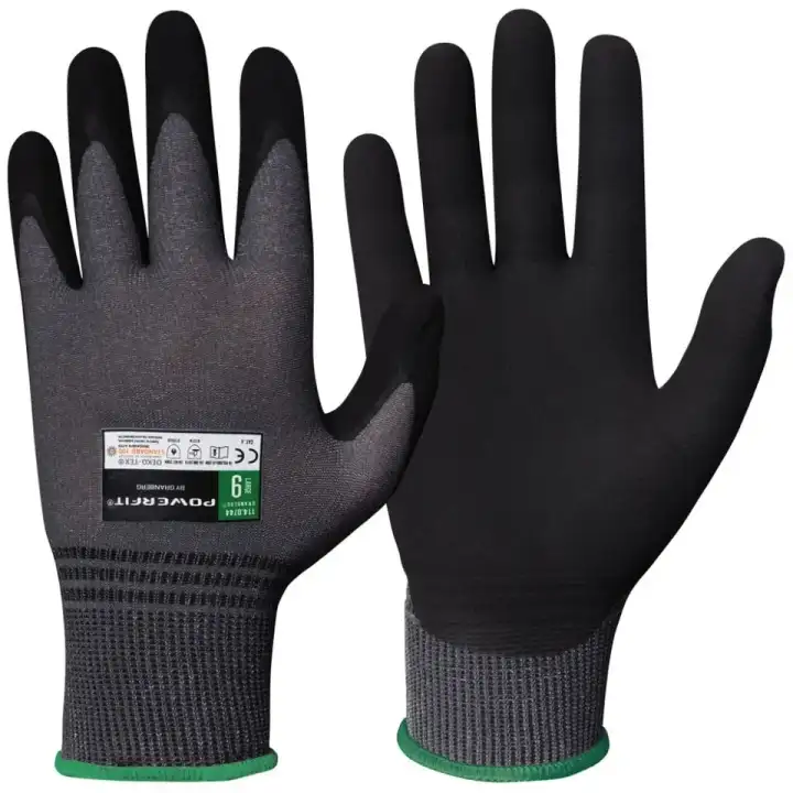GRANBERG 0744: Touchscreen Nitrile Foam Assembly Gloves