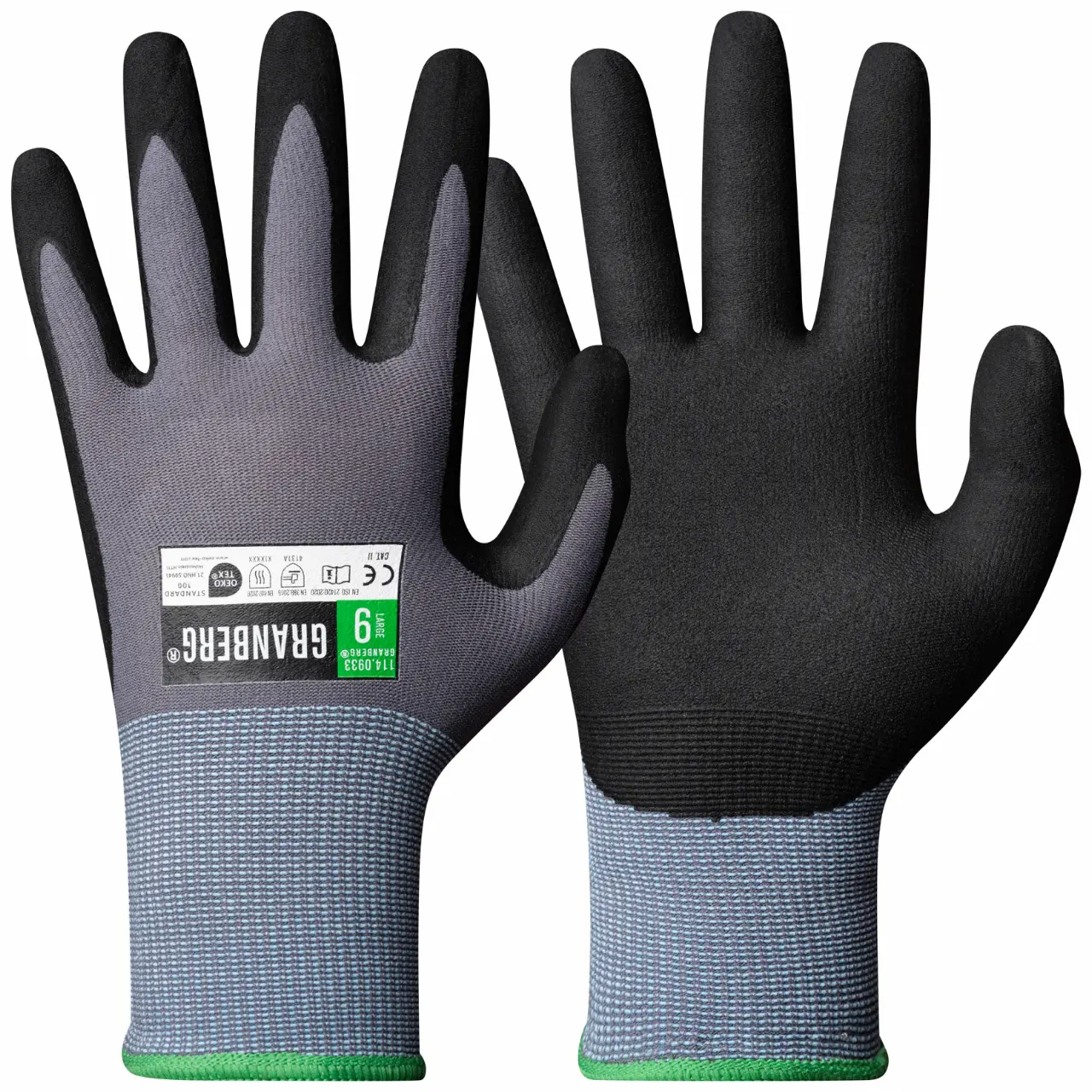 GRANBERG 0933: High-Abrasion Nitrile Assembly Gloves