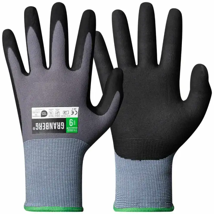 GRANBERG 0933: High-Abrasion Nitrile Assembly Gloves