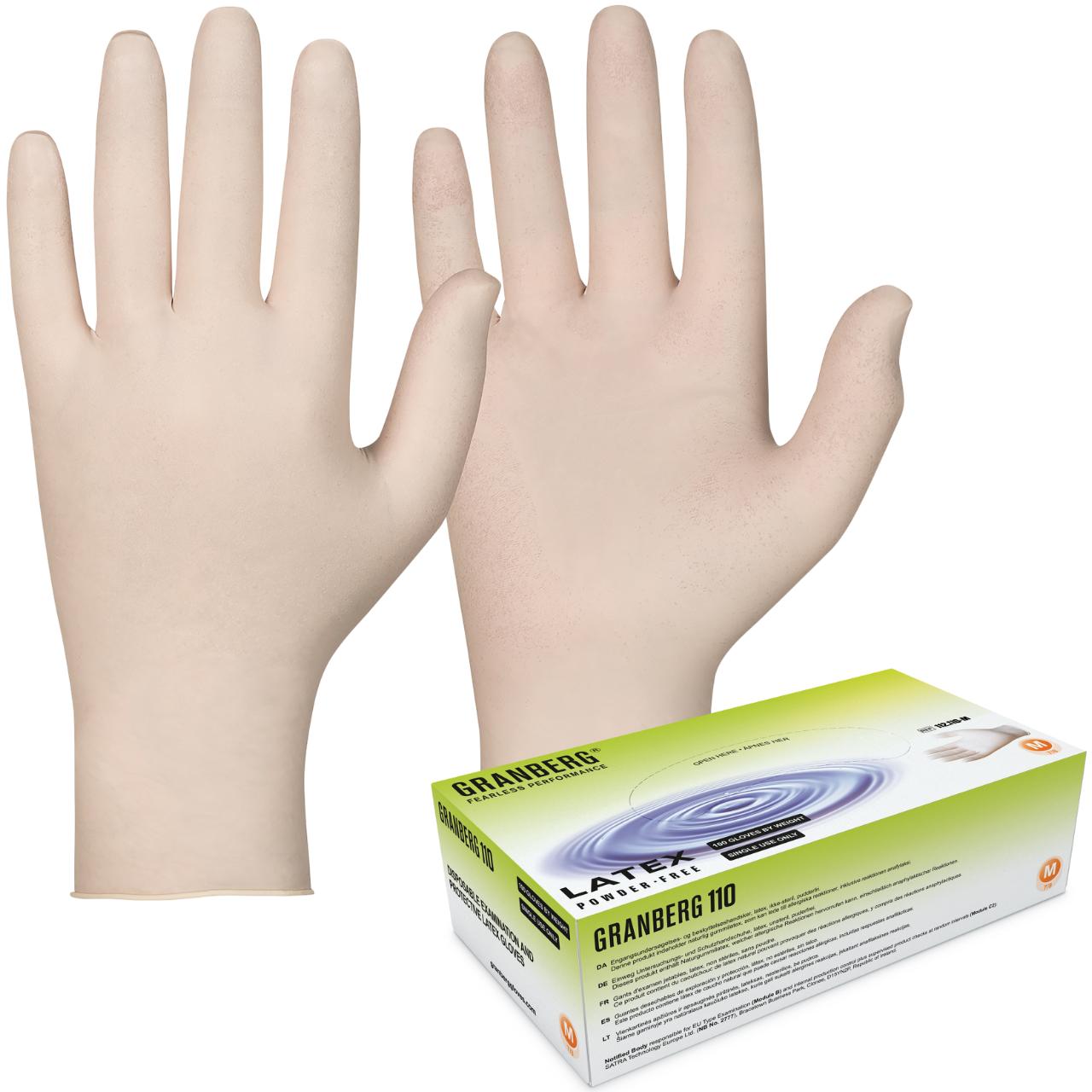 GRANBERG 110: Clearance Latex Gloves, Past Shelf Life