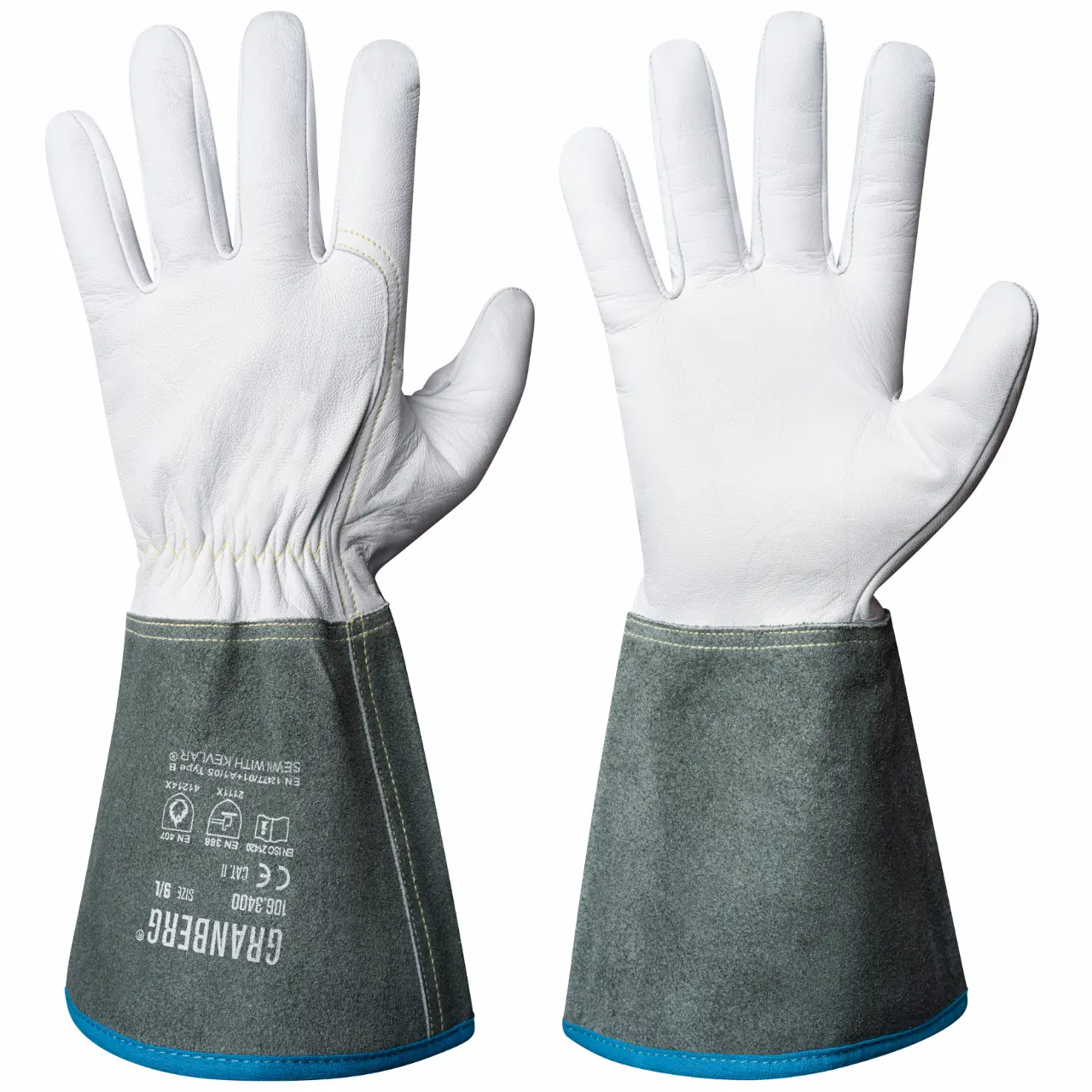 GRANBERG 3400: Goatskin TIG Welding Gloves