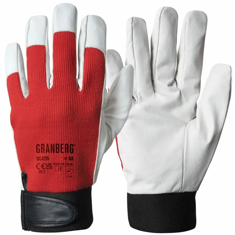 GRANBERG 4295A: Unlined Pigskin Leather Gloves
