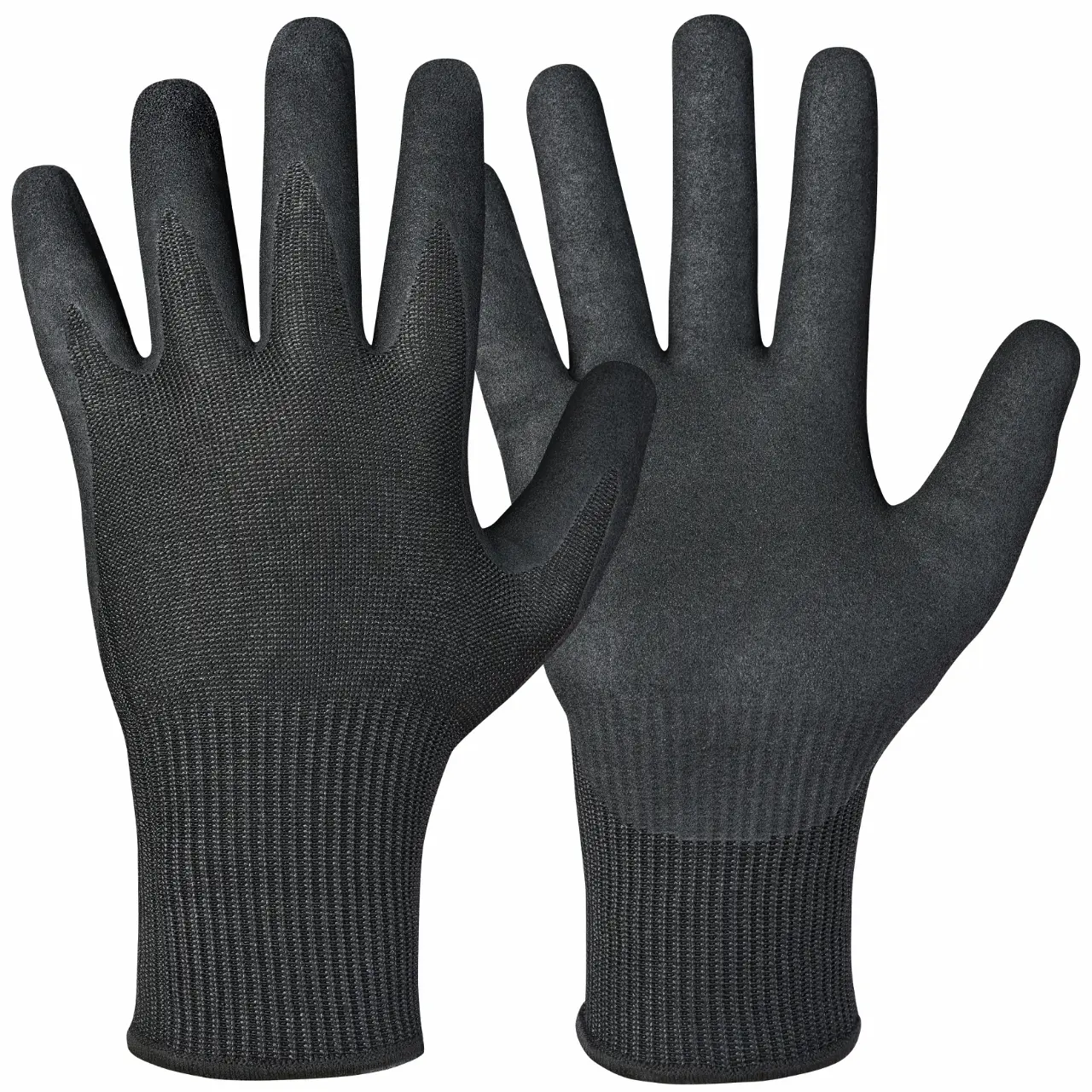 GRANBERG 597: Cut Level F Nitrile-Grip Gloves