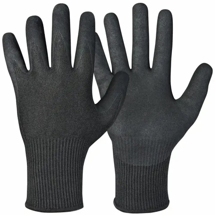 GRANBERG 597: Cut Level F Nitrile-Grip Gloves