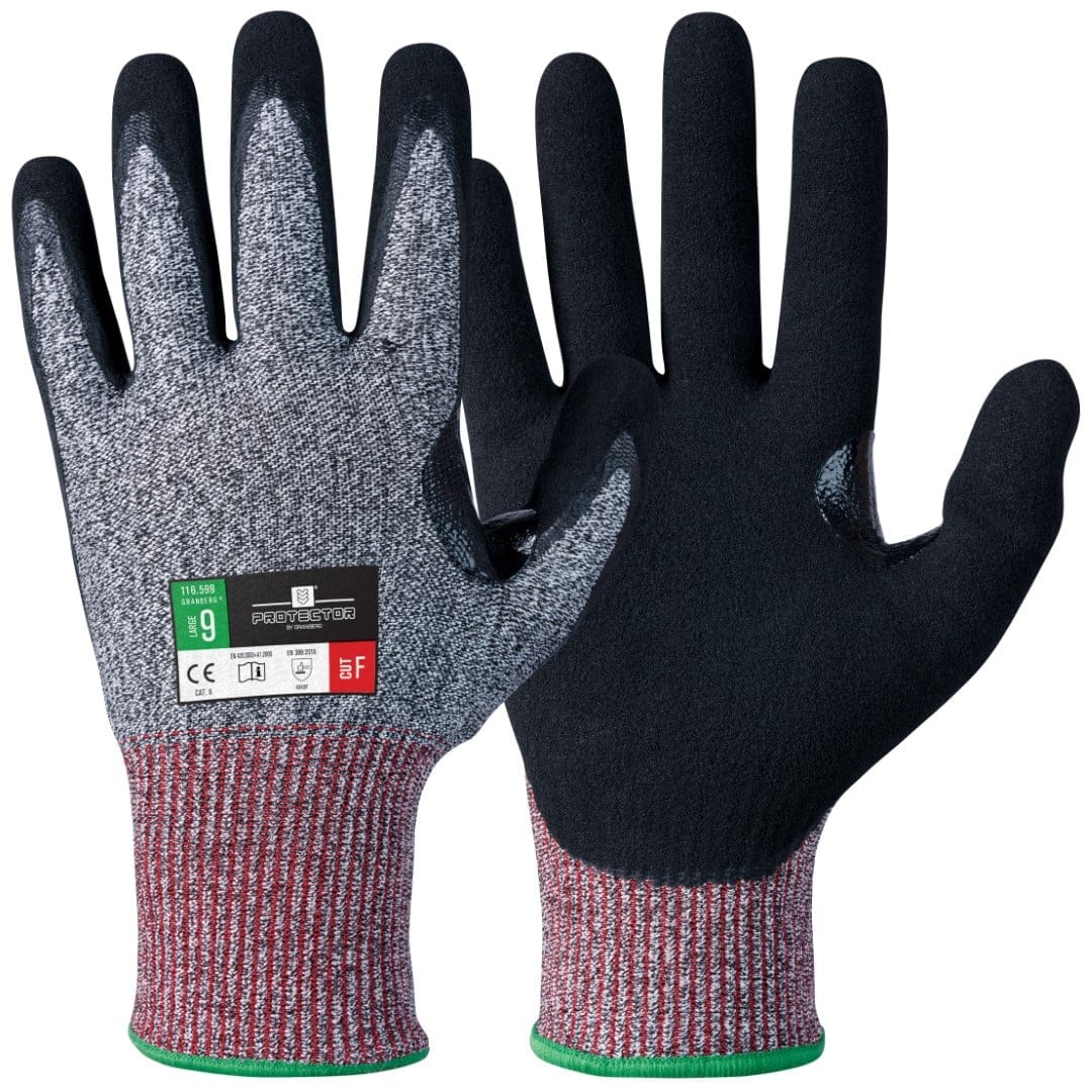 GRANBERG 599: Level F Cut-Resistant Gloves for Oily Work
