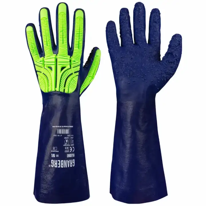 GRANBERG 6060: Chemical & Impact Nitrile Gloves, 39 cm