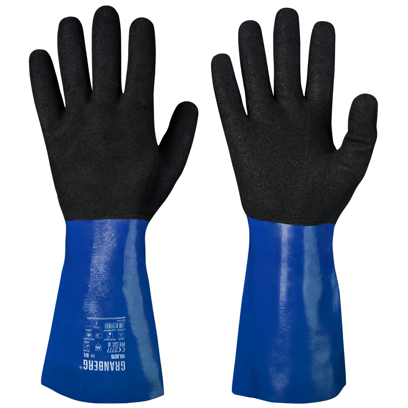 GRANBERG 8015: Cut & Chemical-Resistant Nitrile Gloves