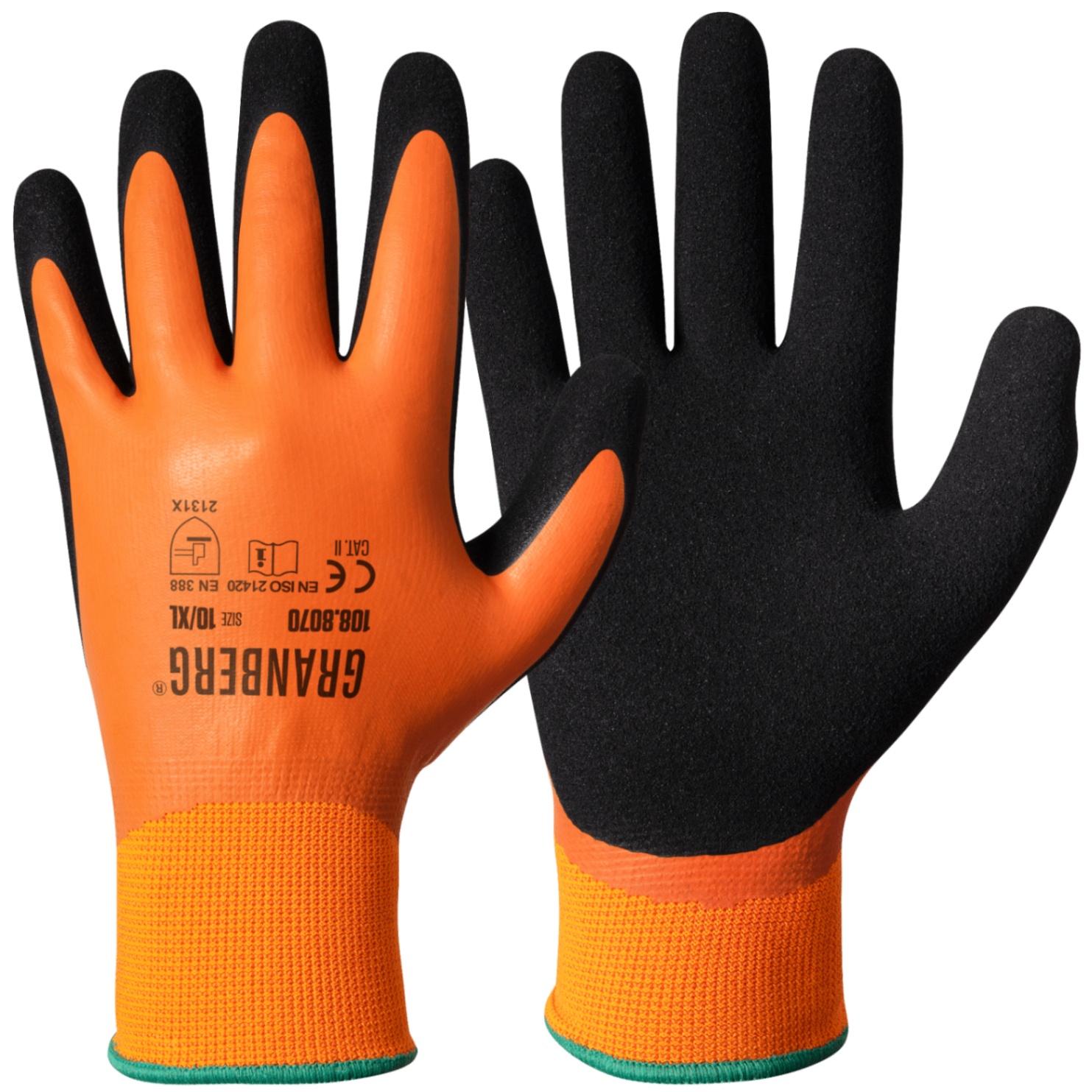 GRANBERG 8070: Winter Waterproof Latex Work Gloves