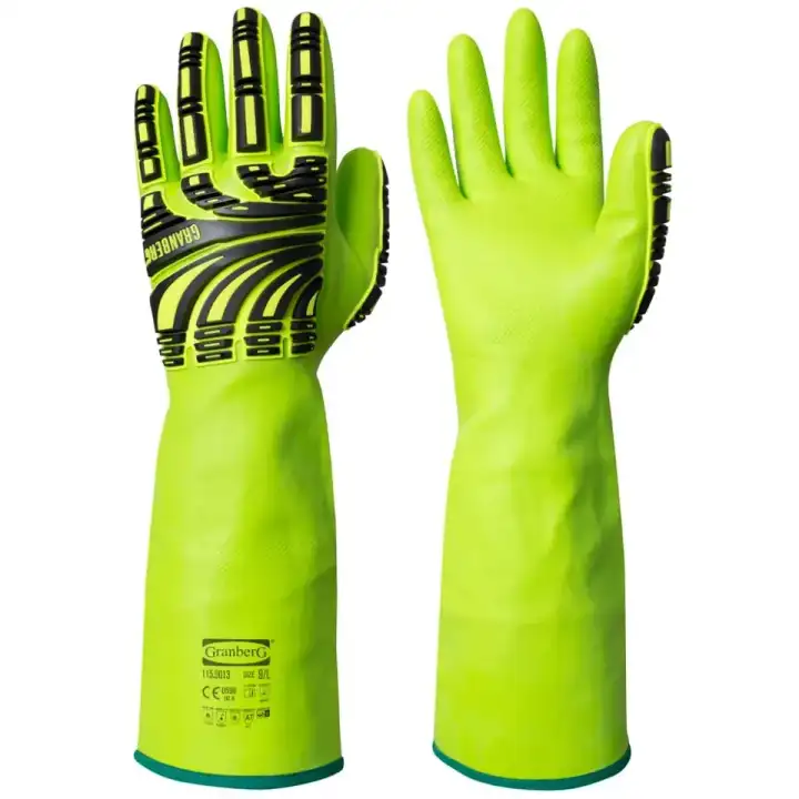 GRANBERG 9013 Gloves: HF Chemical & Cut Protection